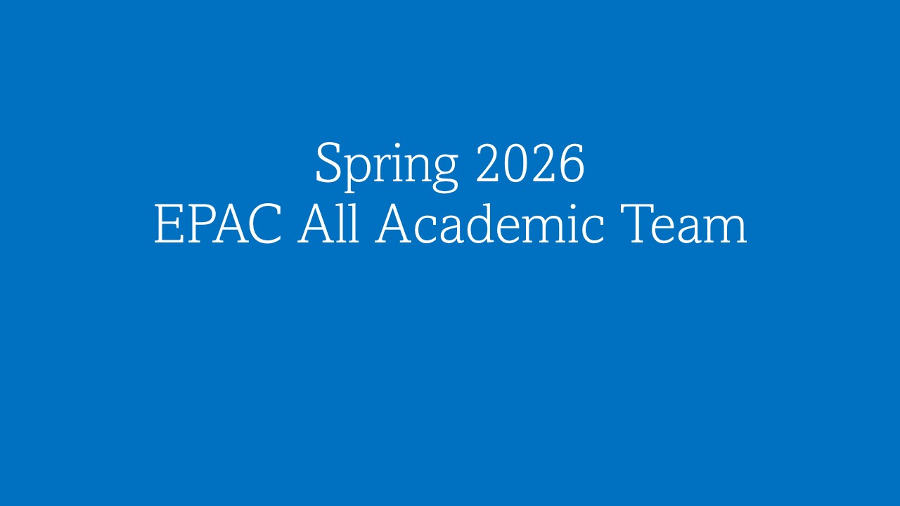 EPAC Announces Spring 2026 All Academic Team