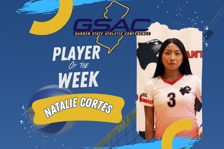 Passaic County Community College&rsquo;s Natalie Cortes Named GSAC Division III Women&rsquo;s Volleyball Player of the Week